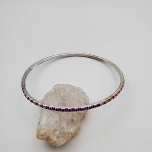 3/$20 Ombre orange and purple sorbet bracelet‎ childs size B1516